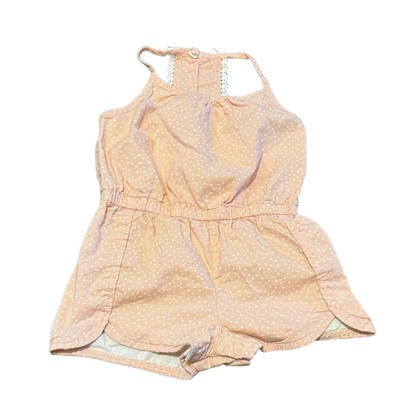 **Bundle** Laura Ashley /Savannah /Embroidered Dress and two rompers 12M - Picture 4 of 7